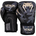Venum Impact Boxing Gloves - Dark Camo/Sand - 10oz