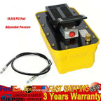 Air Powered Hydraulic Pump 10,000 PSI Foot Operated Pump 0.75-0.95/Lmin