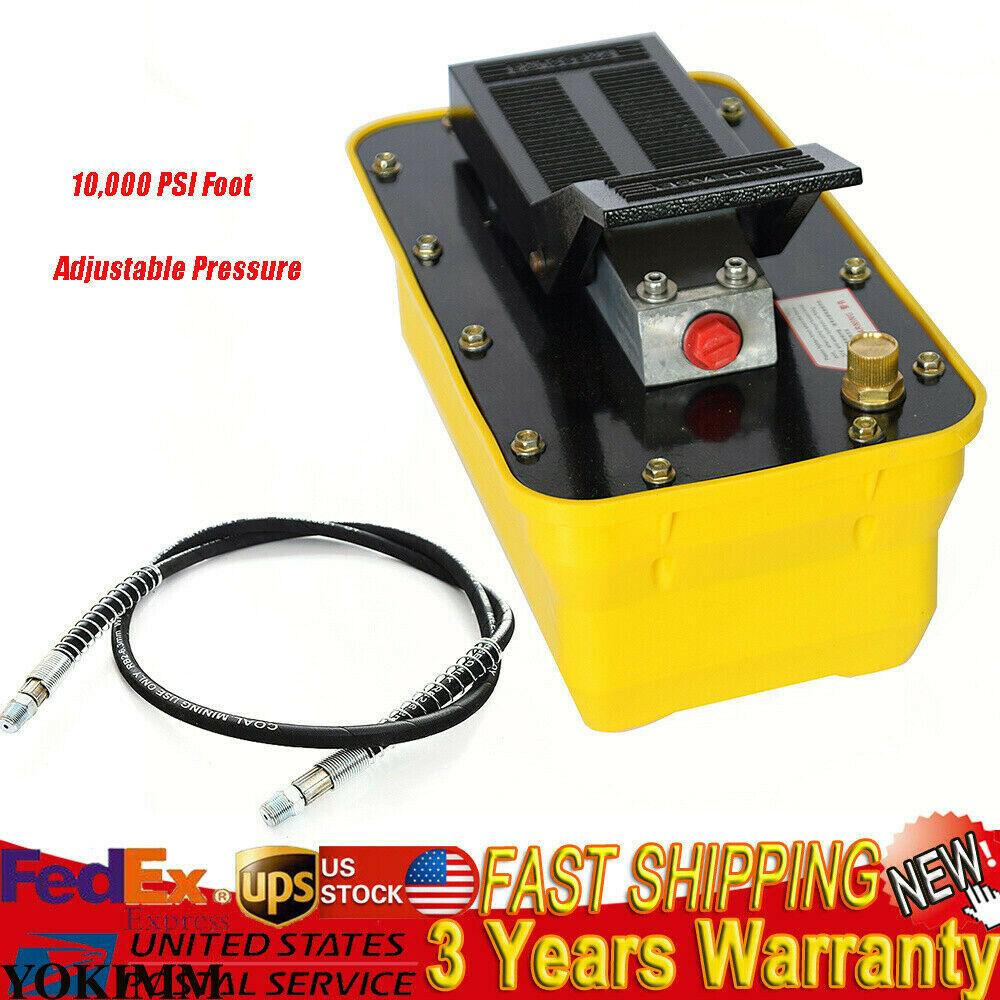 Air Powered Hydraulic Pump 10,000 PSI Foot Operated Pump 0.75-0.95/Lmin