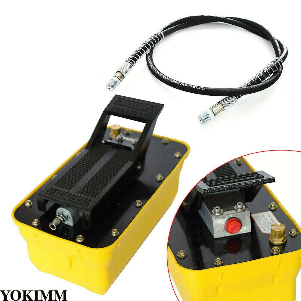 Air Powered Hydraulic Pump 10,000 PSI Foot Operated Pump 0.75-0.95/Lmin
