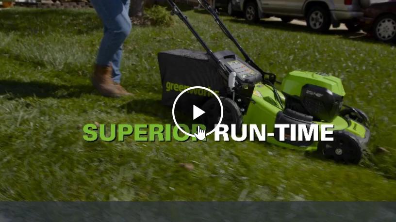 48V 20 inch Cordless Lawn Mower Self Propelled with Drill Driver