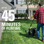 48V 20 inch Cordless Lawn Mower Self Propelled with Drill Driver