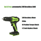 48V 20 inch Cordless Lawn Mower Self Propelled with Drill Driver