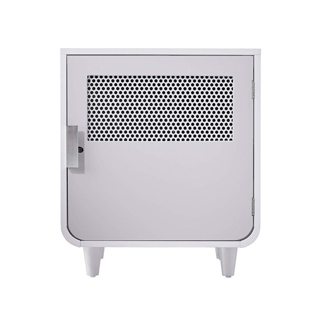 Staart - Radius Wooden Dog Crate - Alpine White - Small