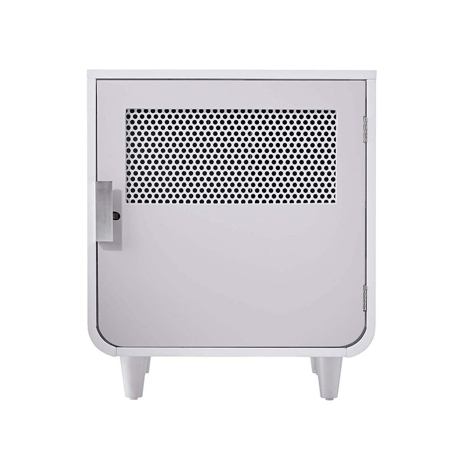Staart - Radius Wooden Dog Crate - Alpine White - Small