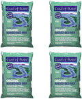 coast of maine castine blend organic raised bed soil mix with all natural ingredients for vegetables, herbs, and flowers, 1 cubic feet (4 pack)