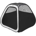 Pet Gear Auto Barrier, Pet Pen/Soft Crate, Sets up in Seconds No Tools Required, Comes with Carry Case and Comfort Pad, Water Resistant 600D Fabric