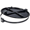 Pig Mat Black Latching Drum Lid for 55 Gallon Drum