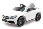 2023 Mercedes Benz Kids Ride On Car 12V Licensed Electric Cars Motorized Vehicles for Boys, Remote Control, Leather Seat, Music, Horn