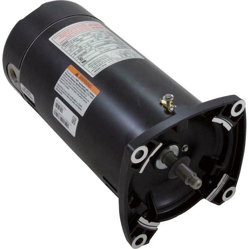 century a.o. smith usq1102 square flange 1 hp up-rated 48y pool filter motor
