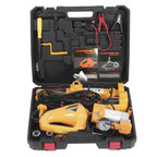 12V DC 3 Ton Automotive Electric Scissor Car Jack 16.5" Lifting Auto Repair Tool