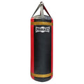 PROLAST Luxury Heavy Bag for Punching and Kicking, 4ft XL 135 LB Punching Bag- Great for Boxing, MMA and Muay Thai. (Red and Black)