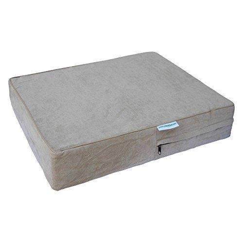Go Pet Club Solid Memory Foam Orthopedic Pet Bed