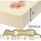 Go Pet Club Solid Memory Foam Orthopedic Pet Bed