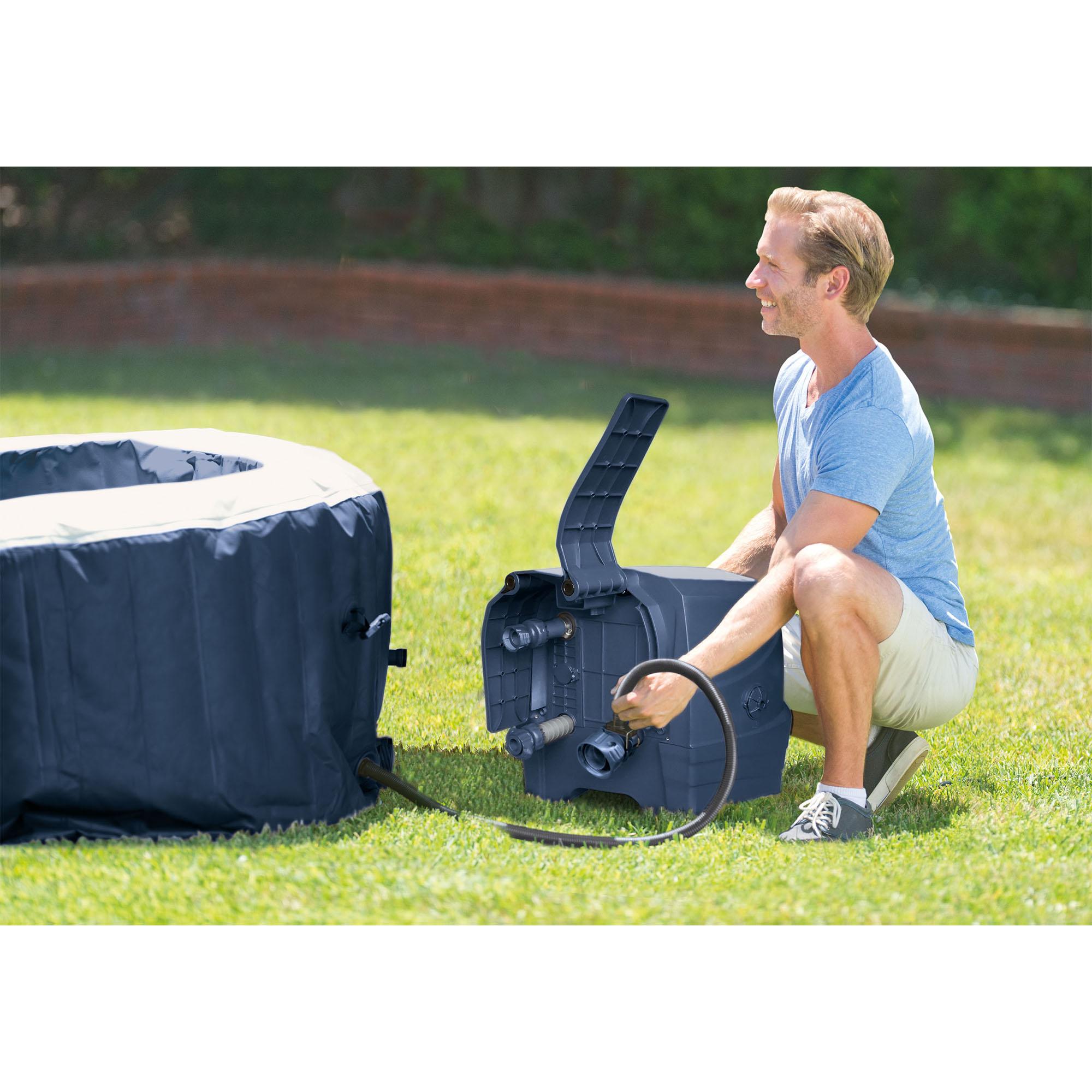 intex purespa portable inflatable hot tub and 6 s1 filter replacement cartridges