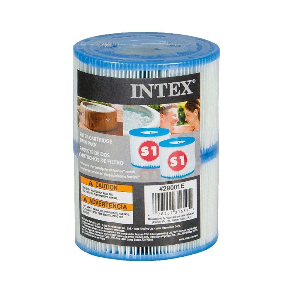 intex purespa portable inflatable hot tub and 6 s1 filter replacement cartridges