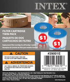 intex purespa portable inflatable hot tub and 6 s1 filter replacement cartridges