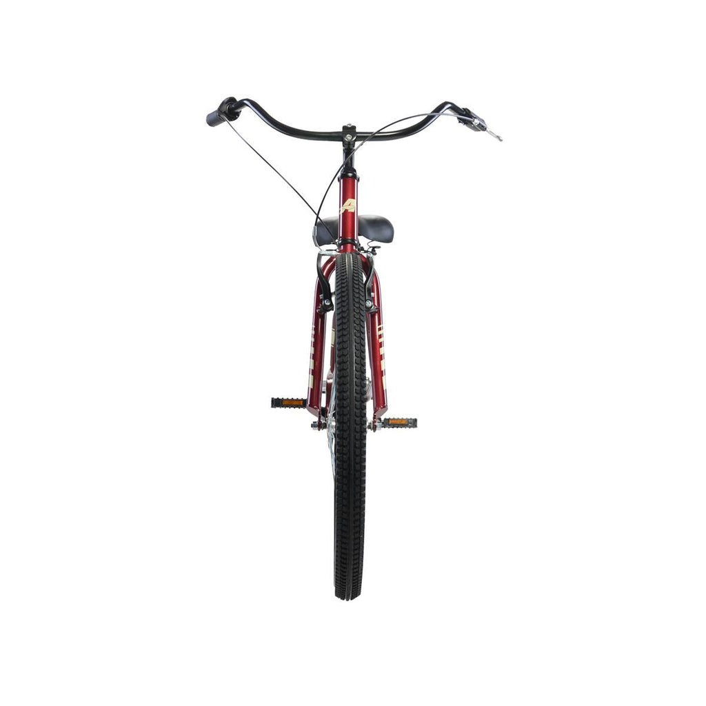 APOLLO Beach Commander 26 In. Internal 3 Speed Cruiser Bike, Deep Red