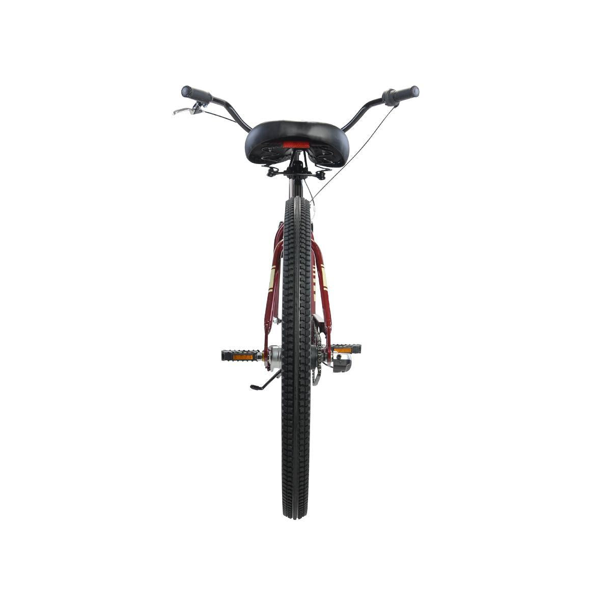 APOLLO Beach Commander 26 In. Internal 3 Speed Cruiser Bike, Deep Red