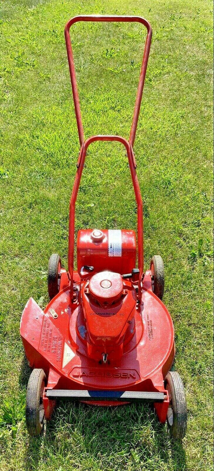Lawn Mower Commercial 20 Push 2 Stroke Vintage