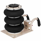 6600lbs Triple Bag Air Jack 3Ton Lift Jack Black Airbag Heavy Duty WorForce