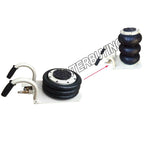 6600lbs Triple Bag Air Jack 3Ton Lift Jack Black Airbag Heavy Duty WorForce