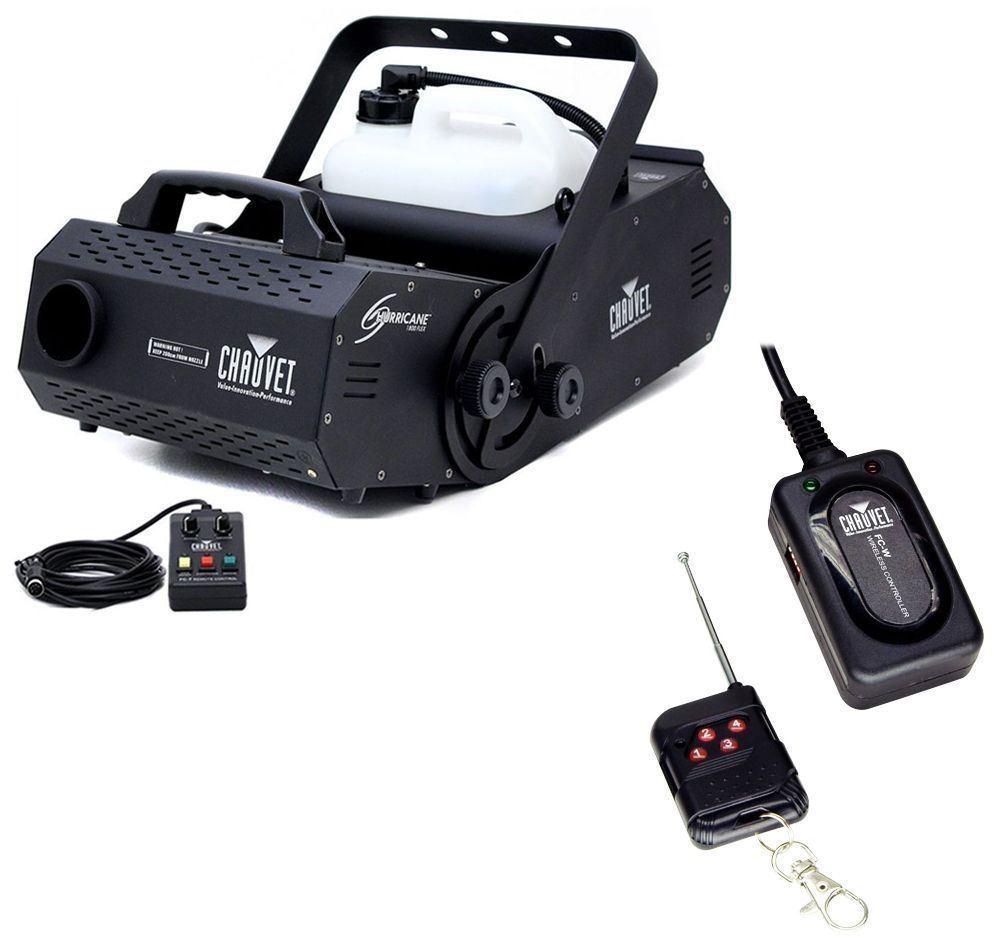 Chauvet HURRICANE H-1800 FLEX Fog / Smoke Machine With Remote
