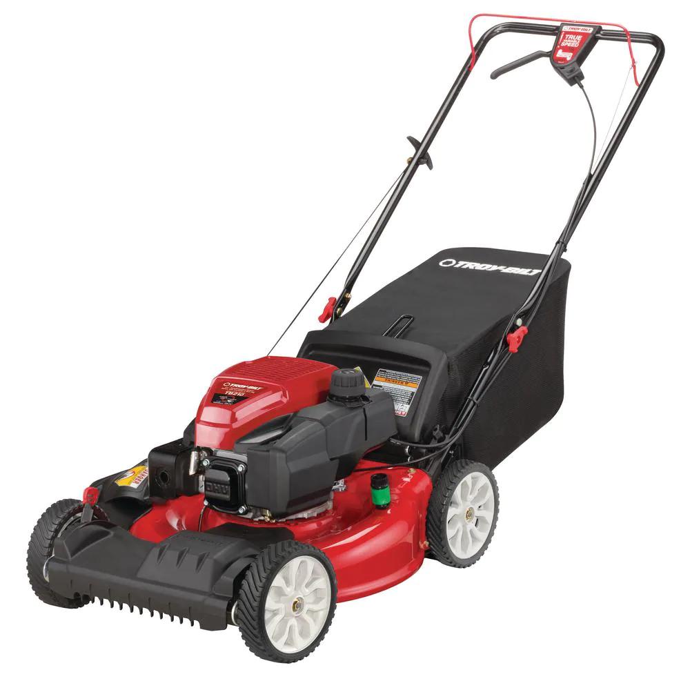 Self Propelled Lawn Mower 21 in. 159 cc Adjustable Cutting Height Stamped Gas