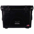 58 qt. 72-Can Roto Molded Insulated Outdoor Ice Cooler, Black
