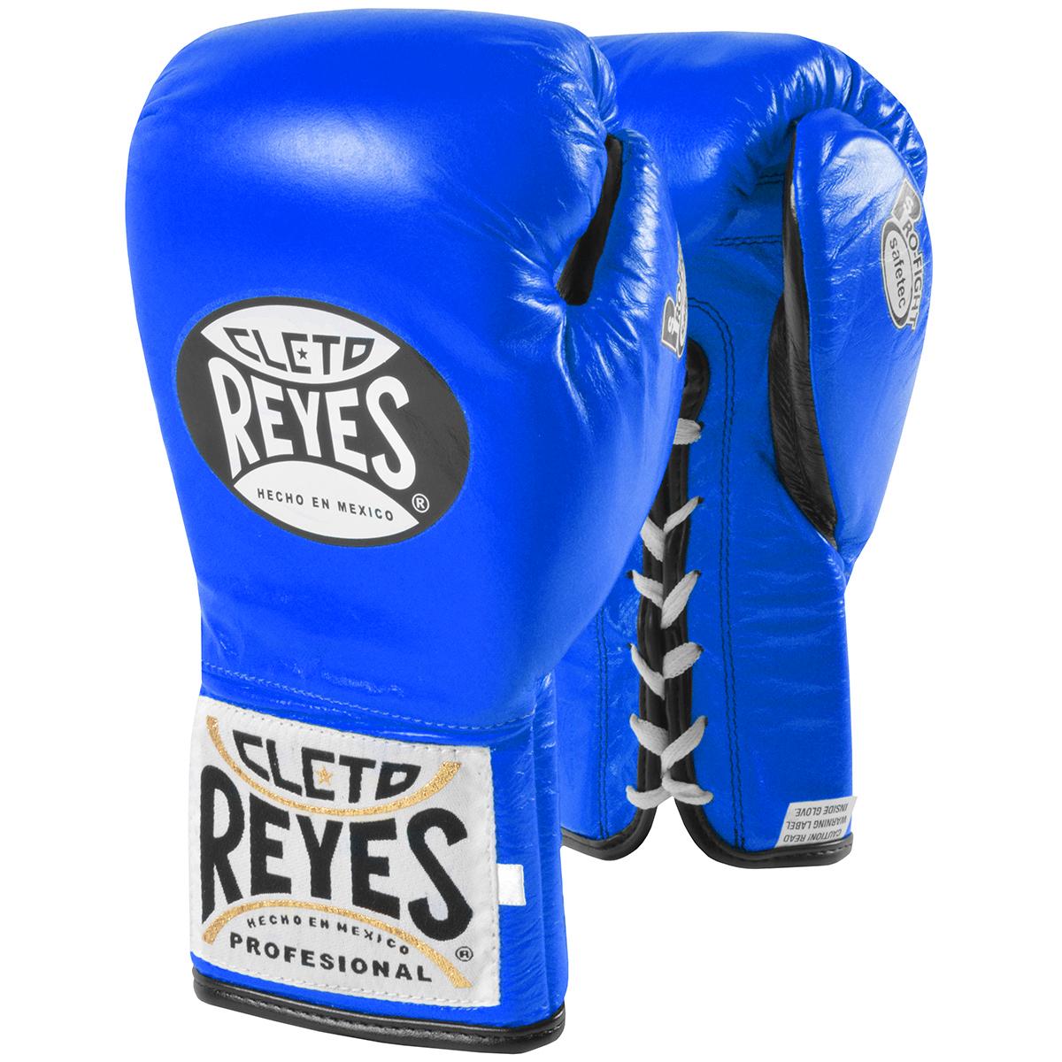 Cleto Reyes SafeProfessional Boxing Fight Gloves - Blue