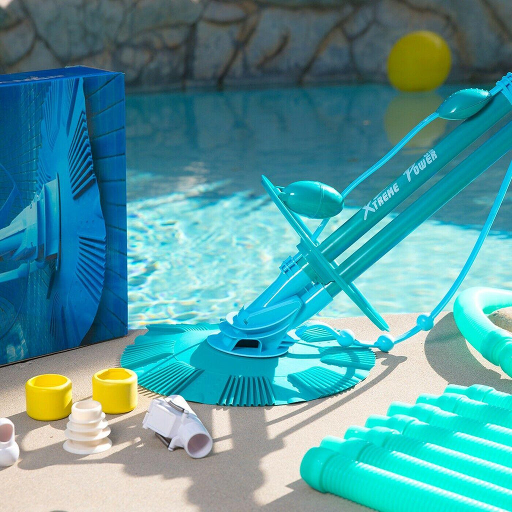 xtremepowerus kreepy krauly automatic pool cleaner suction inground vacuum