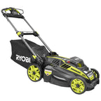 . 20" RY40190 40-Volt Brushless Lithium-Ion Cordless Battery Self Propelled Lawn Mower with 5.0 Ah Battery and Charger Included
