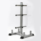 2inch Weight Plate Rack Tree &amp; 4 Barbell Bar Holders Olympic Weight Organizer StoraStand, Holds Up to 440 lbs