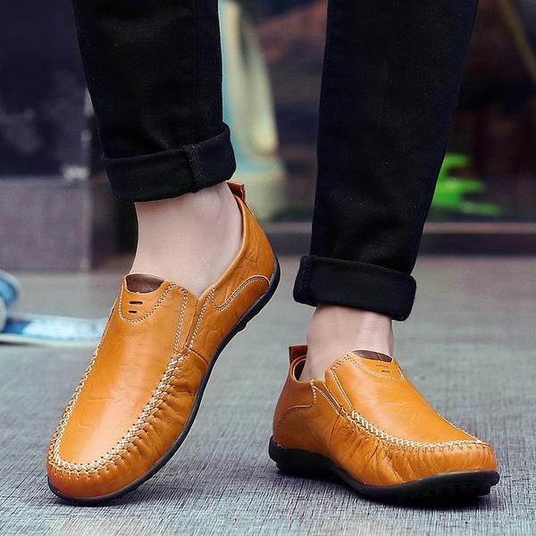 Men's Leather Casual Loafers