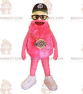 Bearded man BIGGYMONKEYmascot costume from famous brand Daddy
