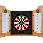 University of Miami Text 20.5 in. Wood Dart Cabinet Set