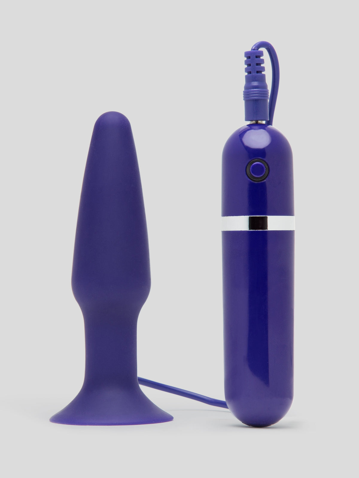 Lovehoney Bedtime Bullet 10 Function Vibrating Butt Plug 4 Inch, Purple