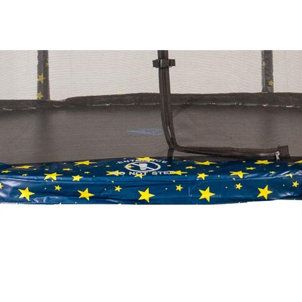 Super Trampoline Replacement Safety Pad (Spring Cover) Fits for 15 FT. Round Frames - Starry Night