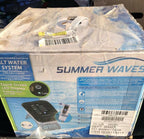 new summer waves p5e000400 salt water system for above ground pools 7,000 gallon
