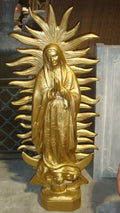 61" OUR LADY OF GUADALUPE outdoor fiberglass statue