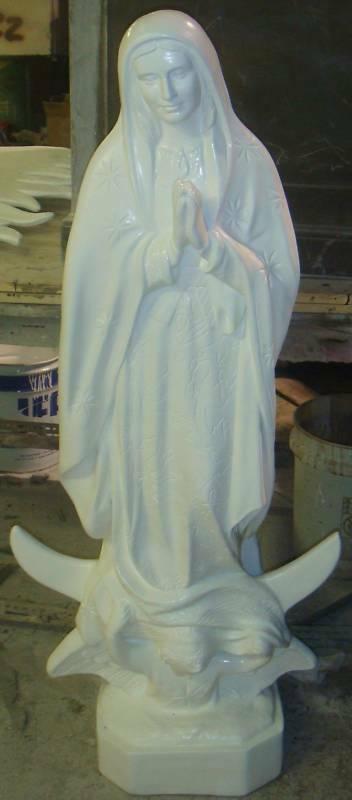 61" OUR LADY OF GUADALUPE outdoor fiberglass statue
