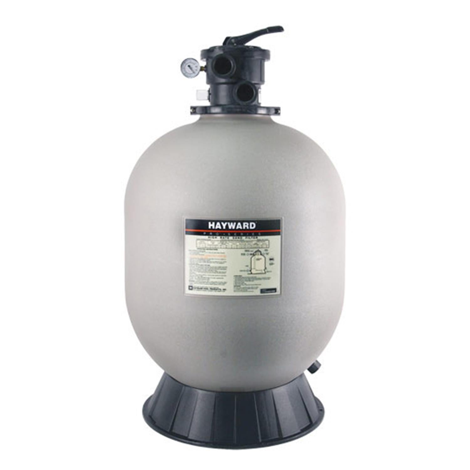 hayward w3s244t2 proseries 24 inch pool sand filter with 2 inch valve pack