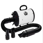 Pet Grooming Blower-2200W for LarSmall Dogs Cats Variable Speed&amp;Temperature White