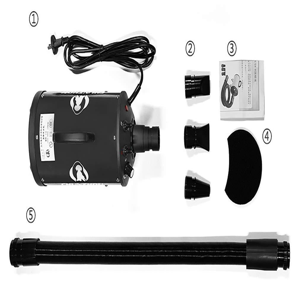 Pet Grooming Blower-2200W for LarSmall Dogs Cats Variable Speed&amp;Temperature White