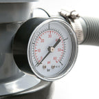 game sandpro 75d above ground pool pump and sand filter system