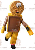 Chocolate Cookie Cake BIGGYMONKEYMascot Costume