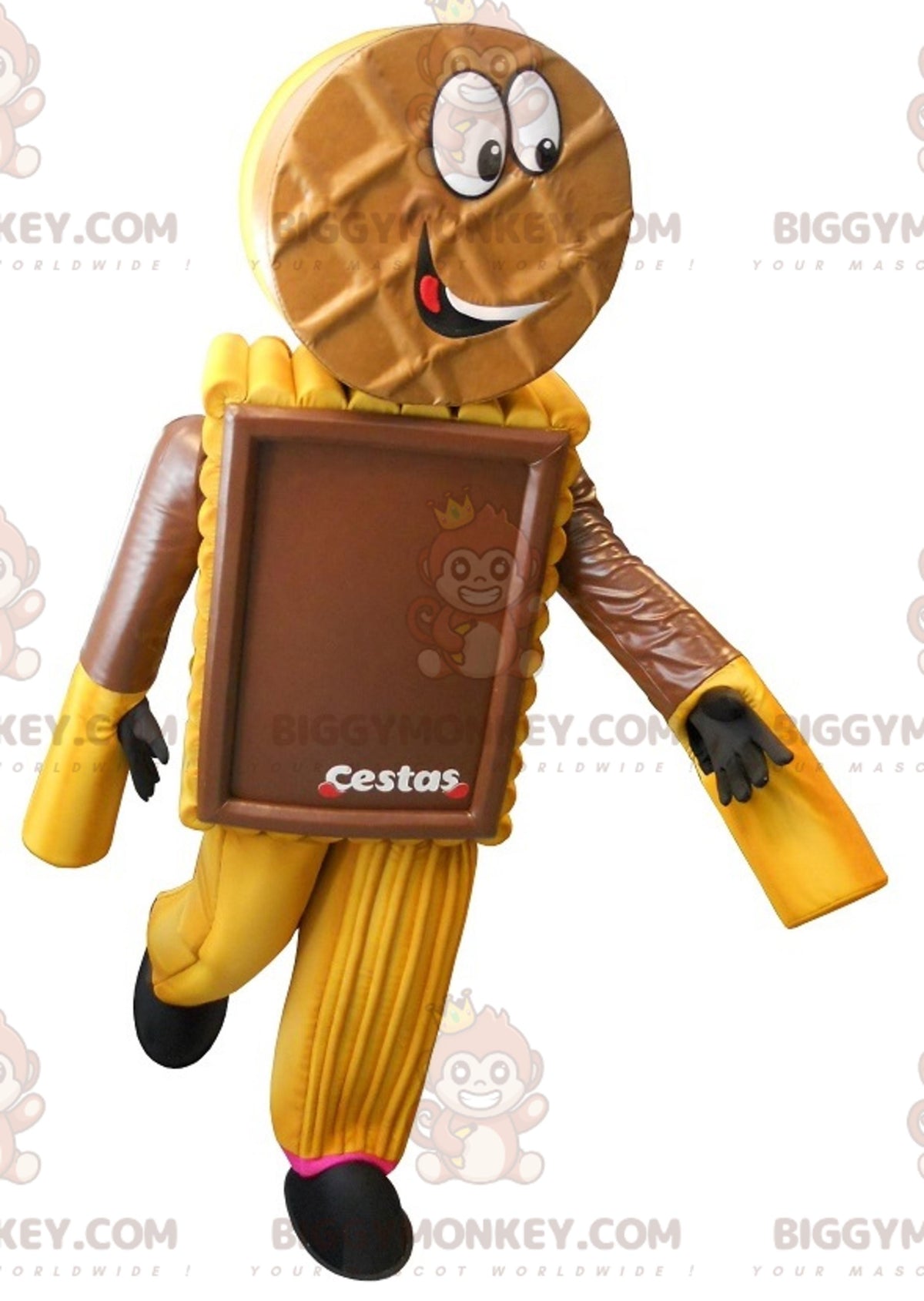 Chocolate Cookie Cake BIGGYMONKEYMascot Costume