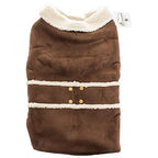 Outdoor Dog Toggle Corduroy Dog Coat - Camel (10 Pack)