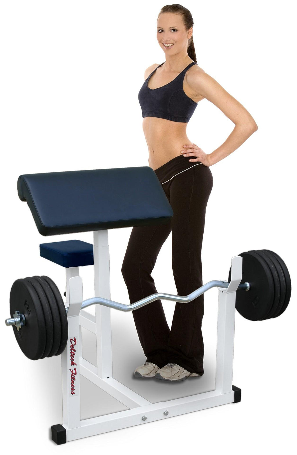 Preacher Curl Bench (DF306) by Deltech Fitness