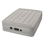 19 in. Queen Raised Air Mattress Airbed with -in Never Flat Pump